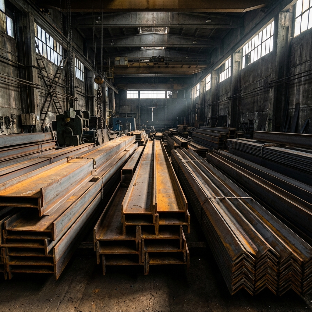 Heavy Steel Beams and Plates